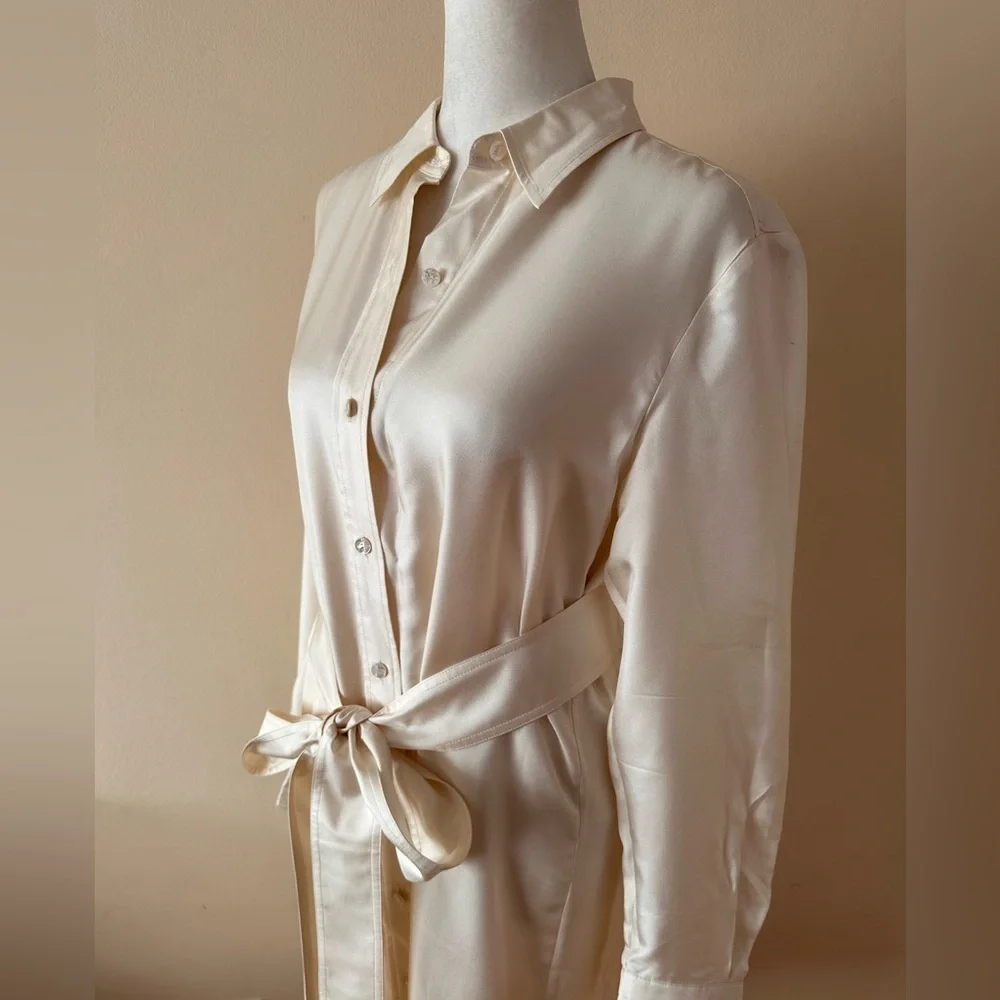 Tory Burch Silk Shirtdress - Picture 4 of 9